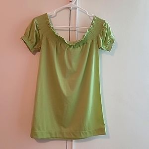 Off the shoulder womens summer top